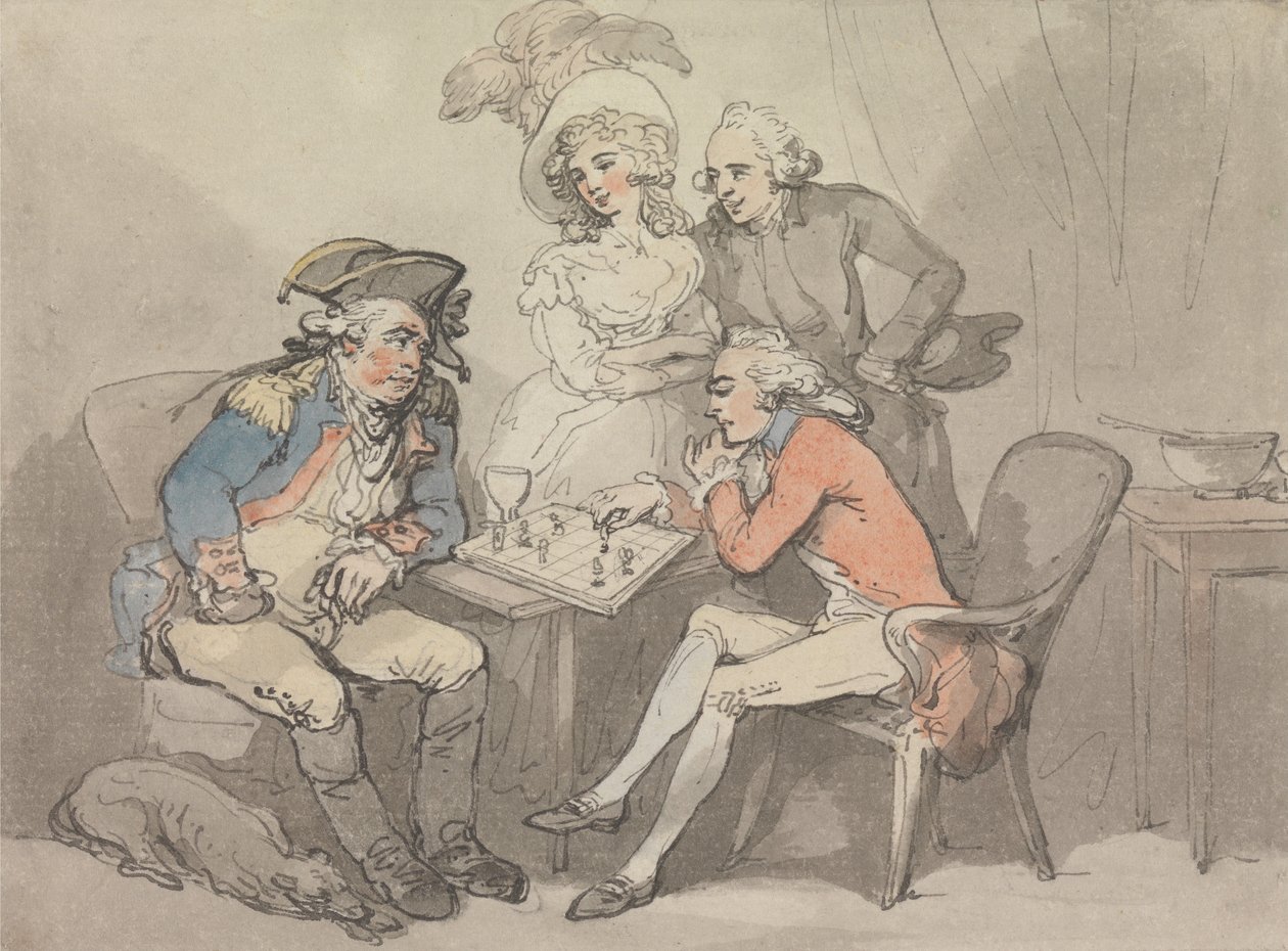 Shakkimatti tekijältä Thomas Rowlandson