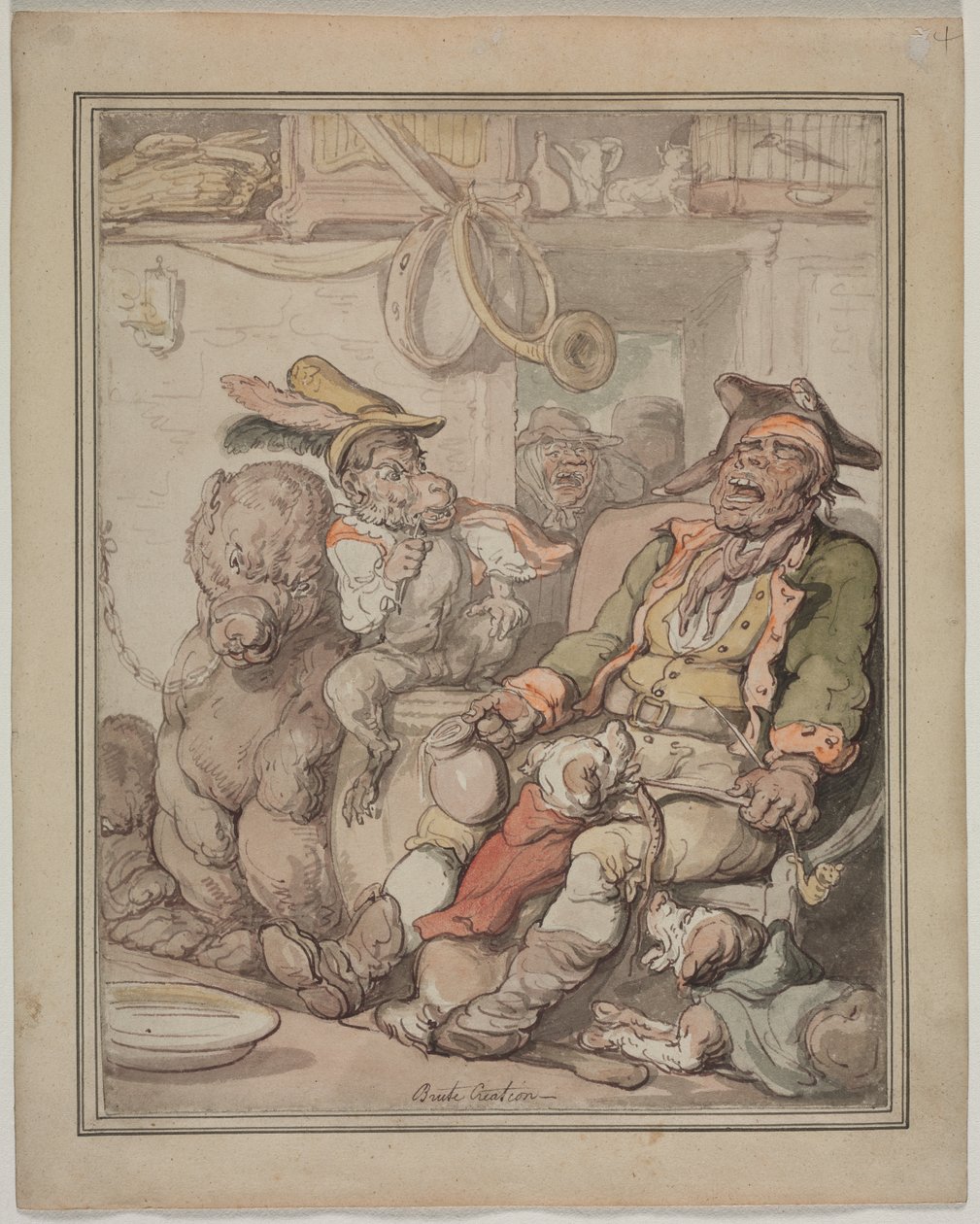 Vertaileva anatomiatutkimus tekijältä Thomas Rowlandson