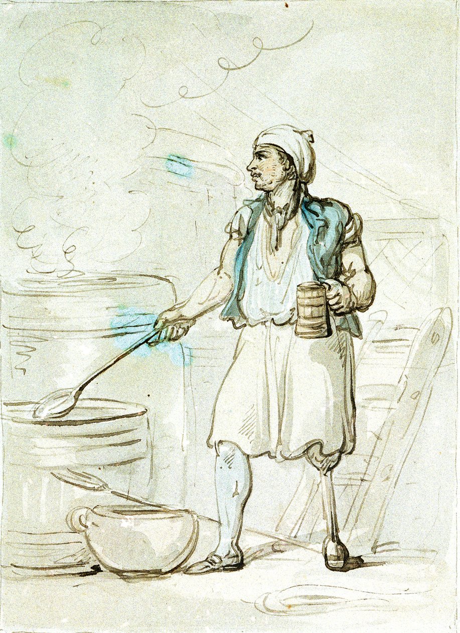 Kokin kaveri tekijältä Thomas Rowlandson