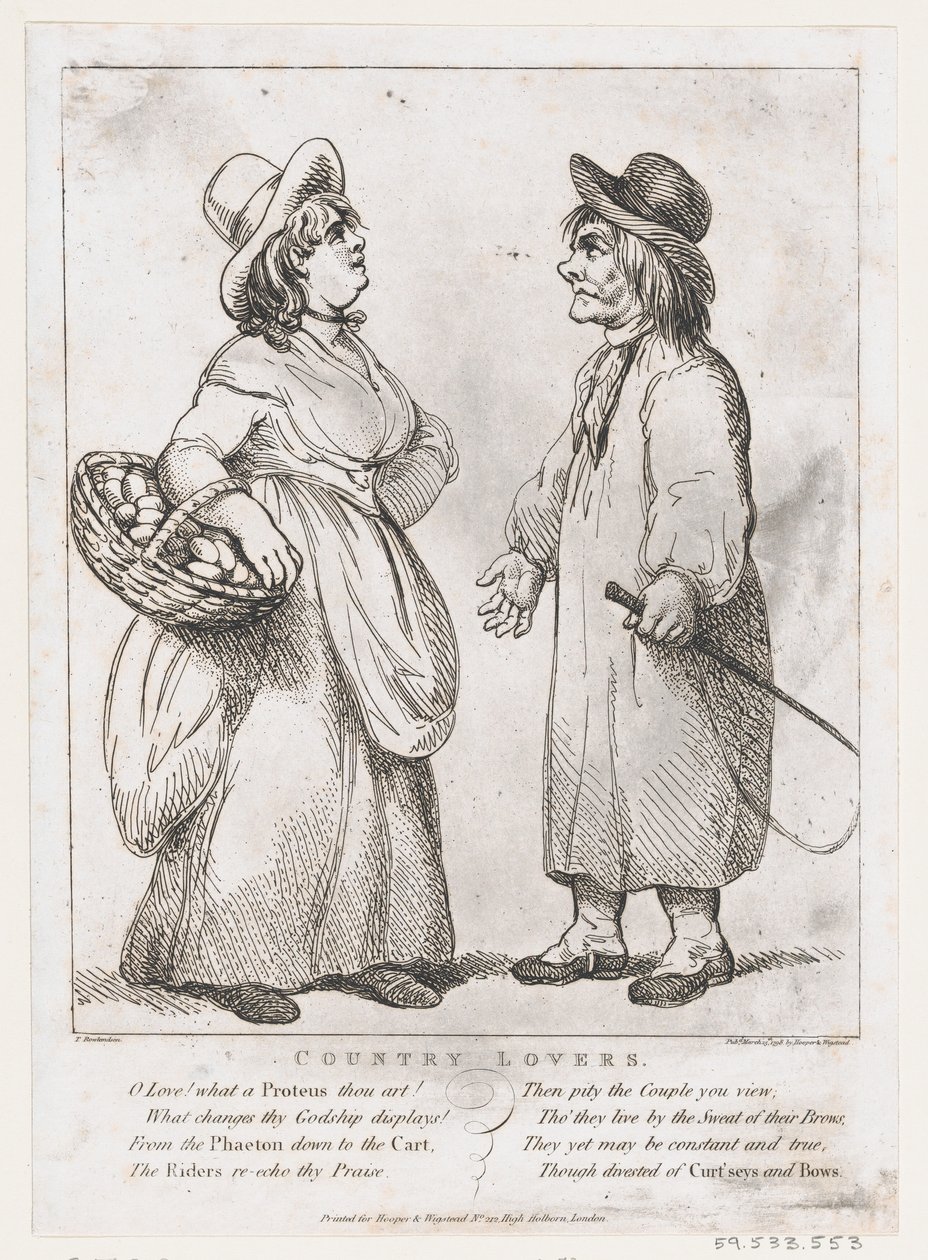 Country Lovers, 15. maaliskuuta 1798, 15. maaliskuuta 1798. tekijältä Thomas Rowlandson