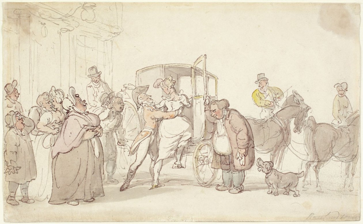 Lähtökohtaus tekijältä Thomas Rowlandson