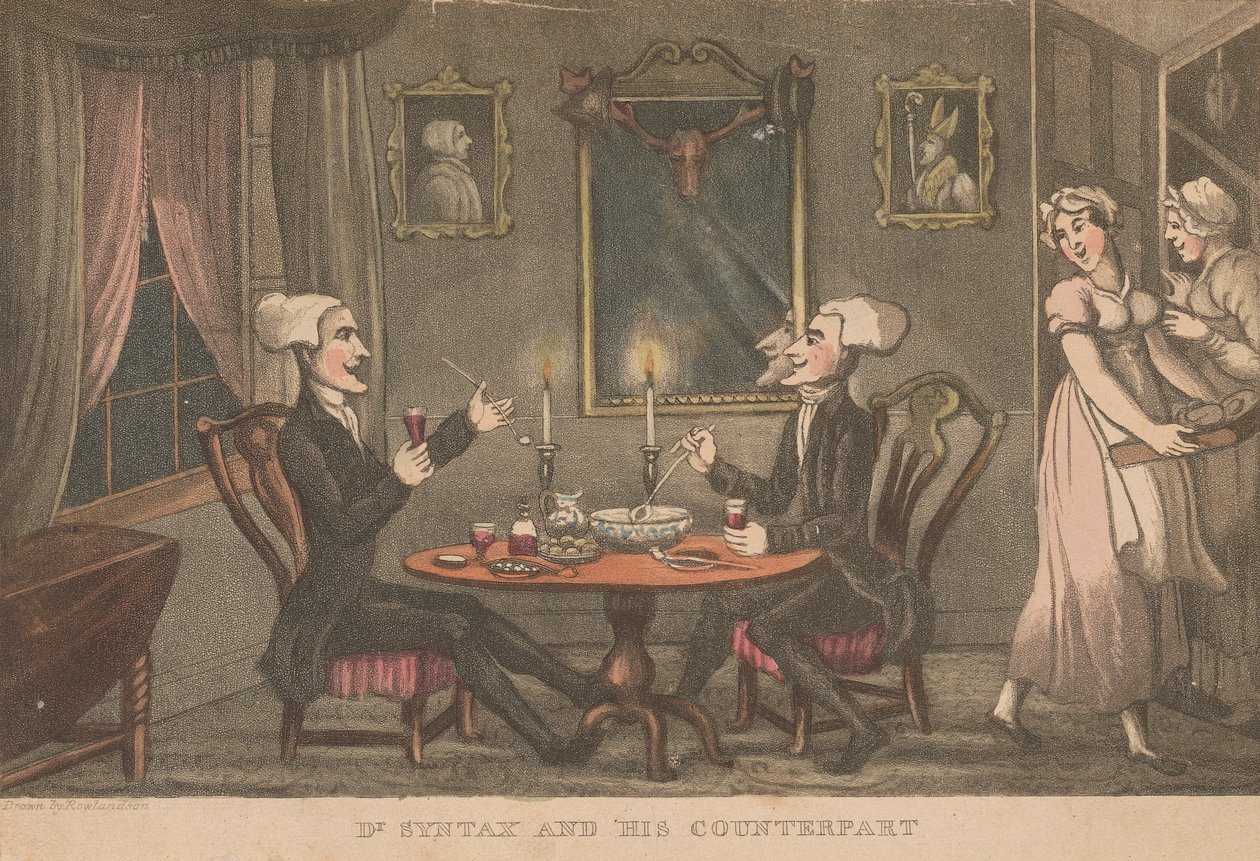 Dr. Syntax ja hänen vastineensa tekijältä Thomas Rowlandson
