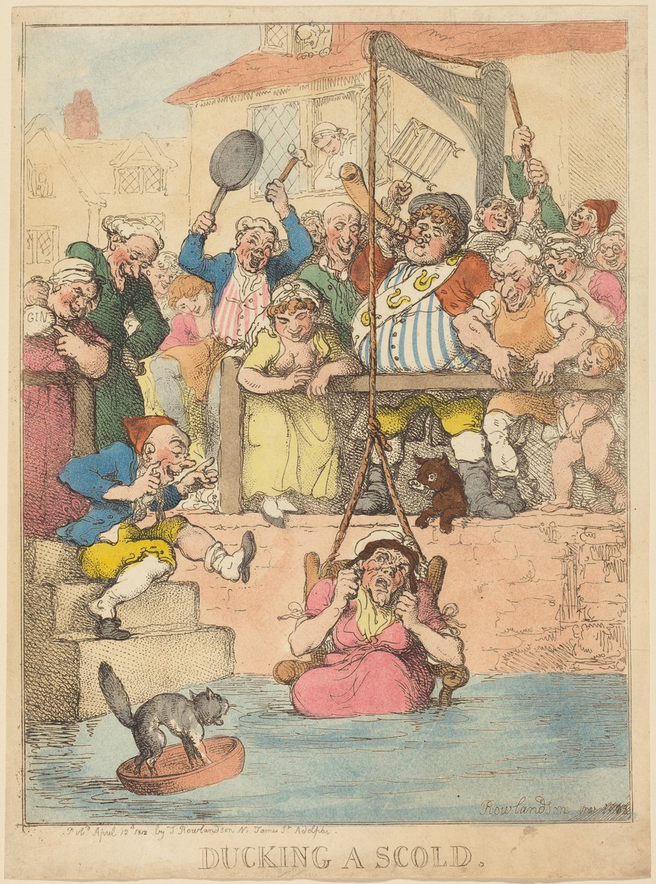 Moitteiden välttely tekijältä Thomas Rowlandson