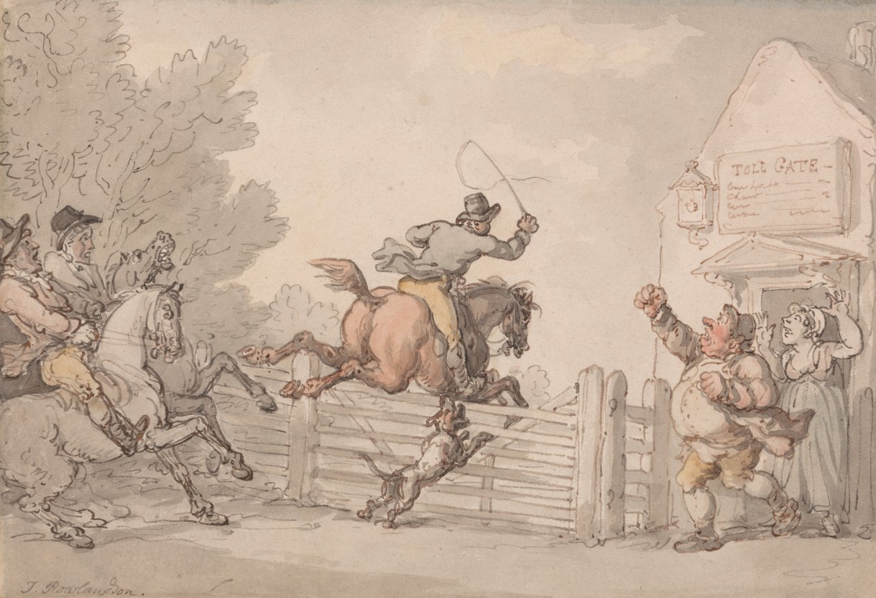 Tiemaksun kiertäminen tekijältä Thomas Rowlandson