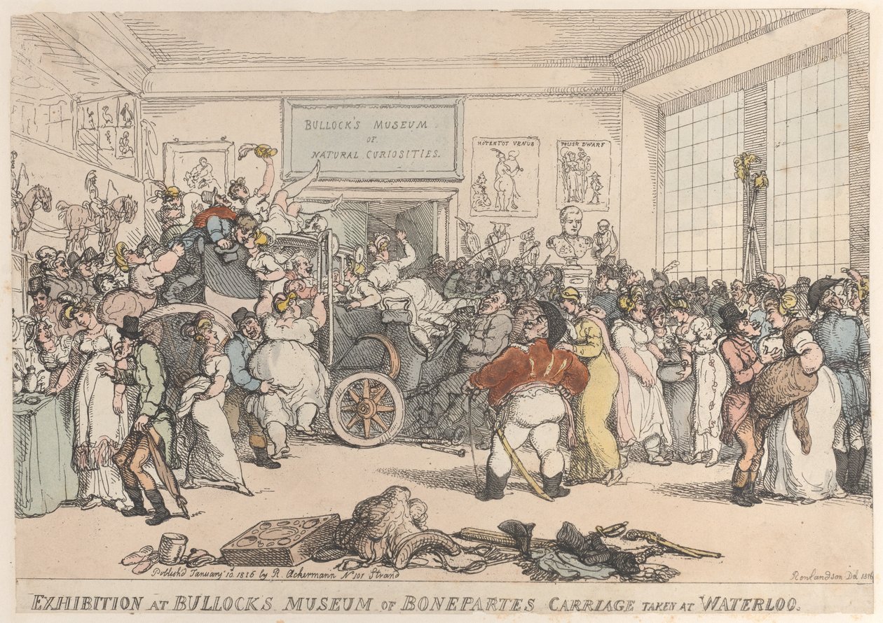 Näyttely Bullockin museossa Bonaparte