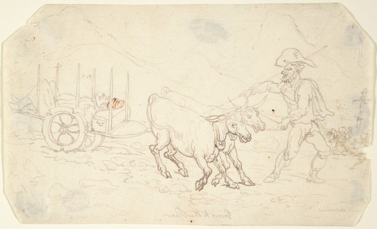 Sairaslomaan takariviin tekijältä Thomas Rowlandson