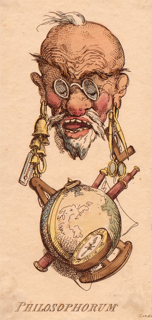 Päät: Filosofien tekijältä Thomas Rowlandson