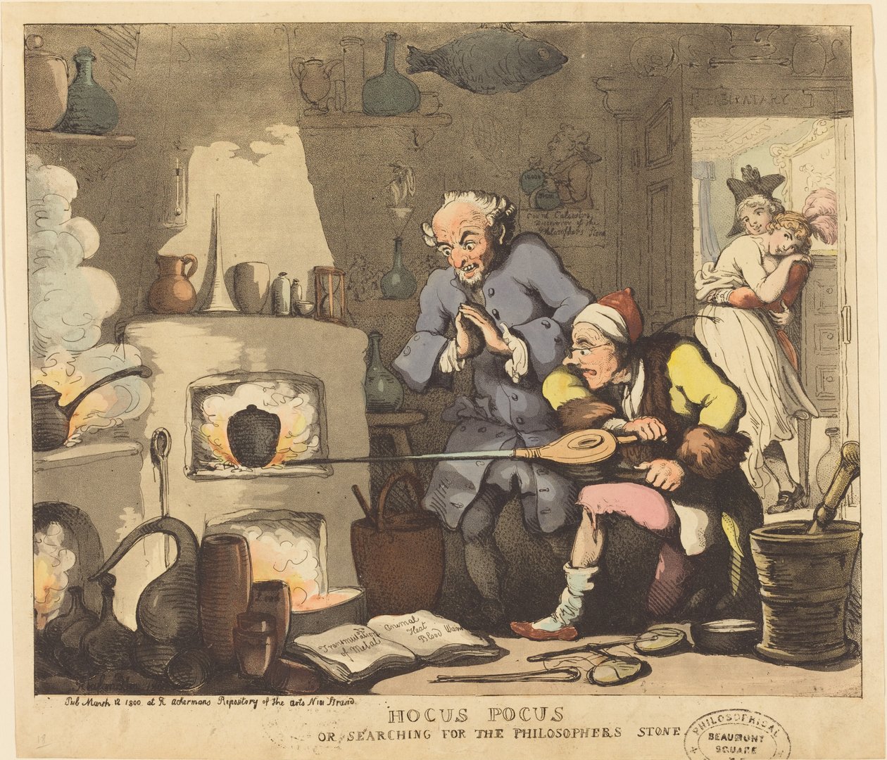 Hocus Pocus eli viisasten kiven etsiminen tekijältä Thomas Rowlandson