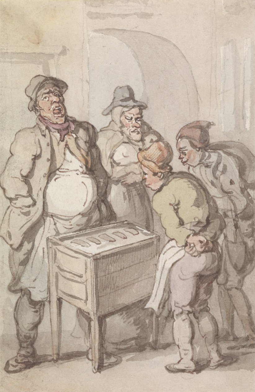 Hot Spice piparkakut Kaikki kuuma tekijältä Thomas Rowlandson