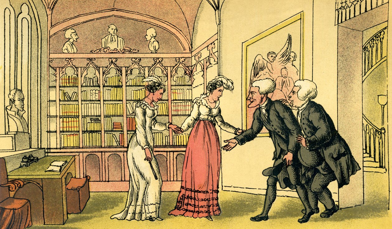 "Johdatus seurustelemiseen" tekijältä Thomas Rowlandson