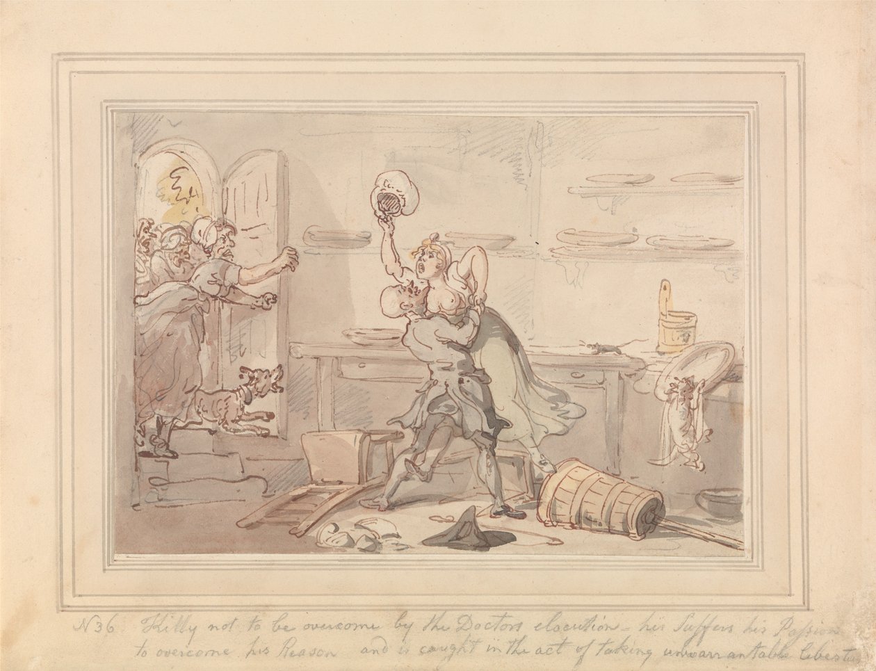 Kitty Overcome tekijältä Thomas Rowlandson
