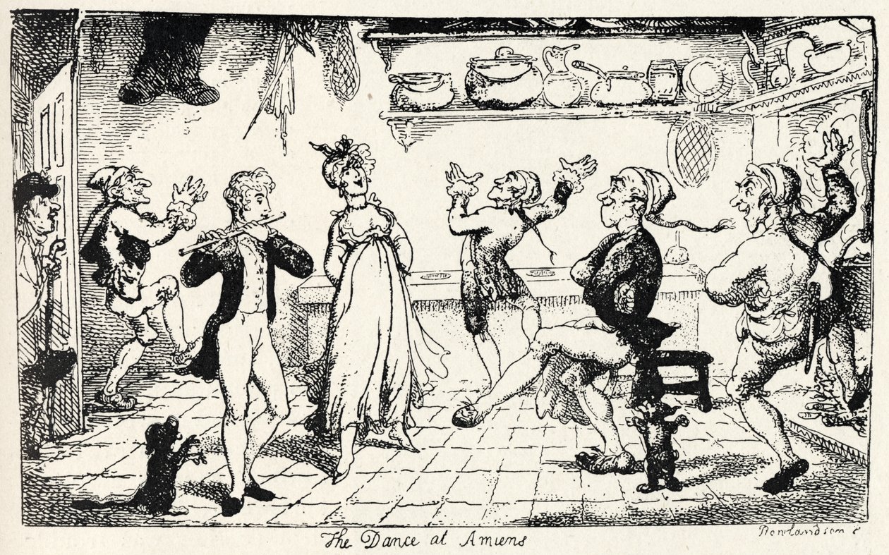 Laurence Sterne - "Sentimental tekijältä Thomas Rowlandson