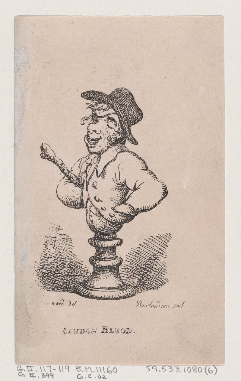 London Blood, huhtikuu 1808, huhtikuu 1808. tekijältä Thomas Rowlandson