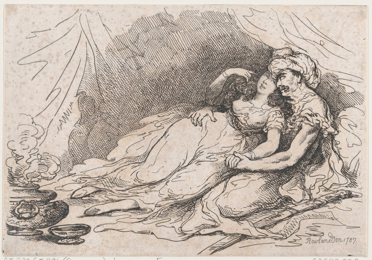 Rakkaus idässä tekijältä Thomas Rowlandson