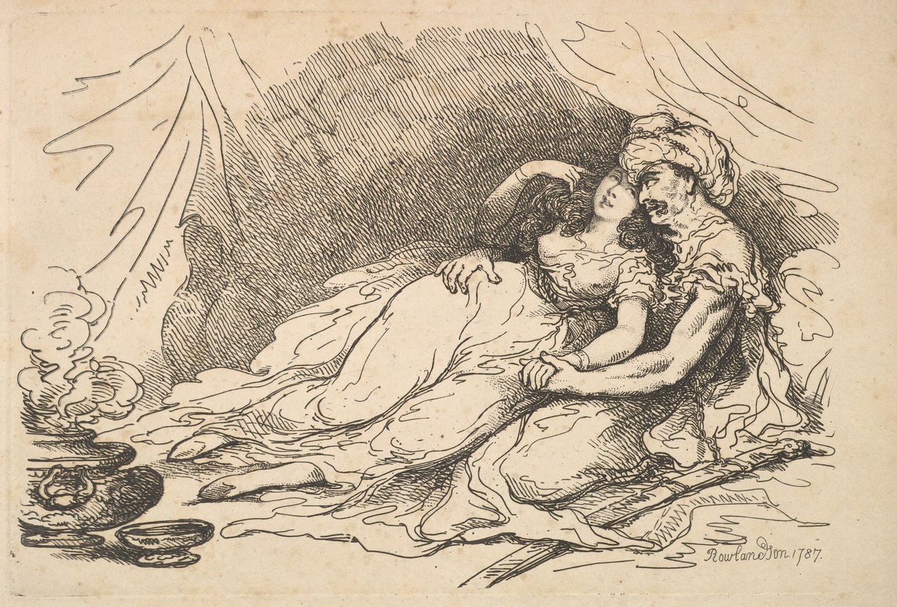 Rakkaus idässä tekijältä Thomas Rowlandson
