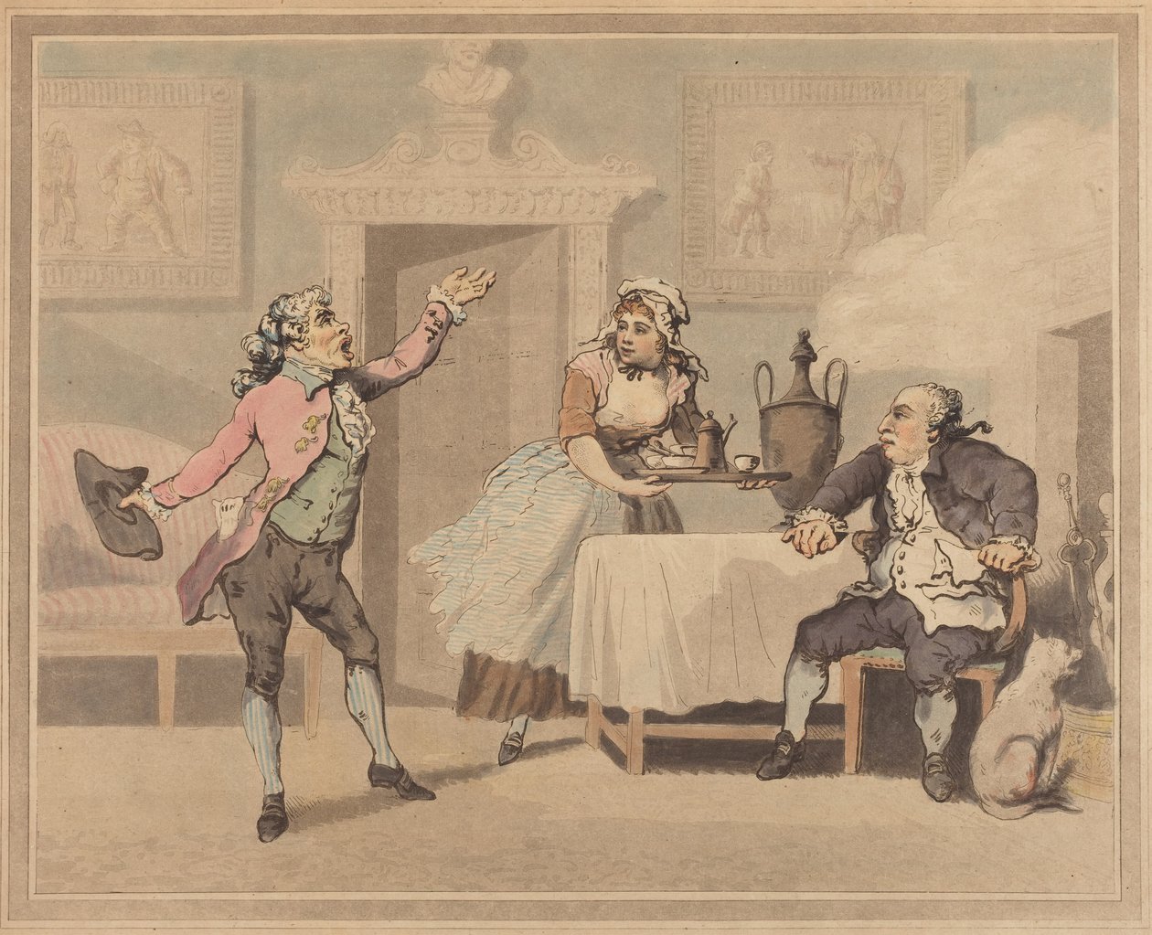 Johtaja ja puhuja tekijältä Thomas Rowlandson