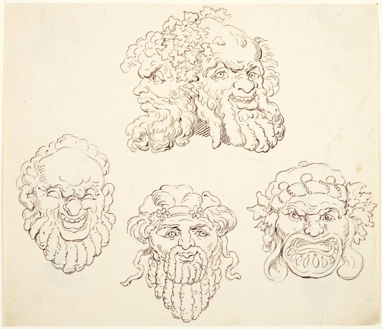 Naamiot tekijältä Thomas Rowlandson
