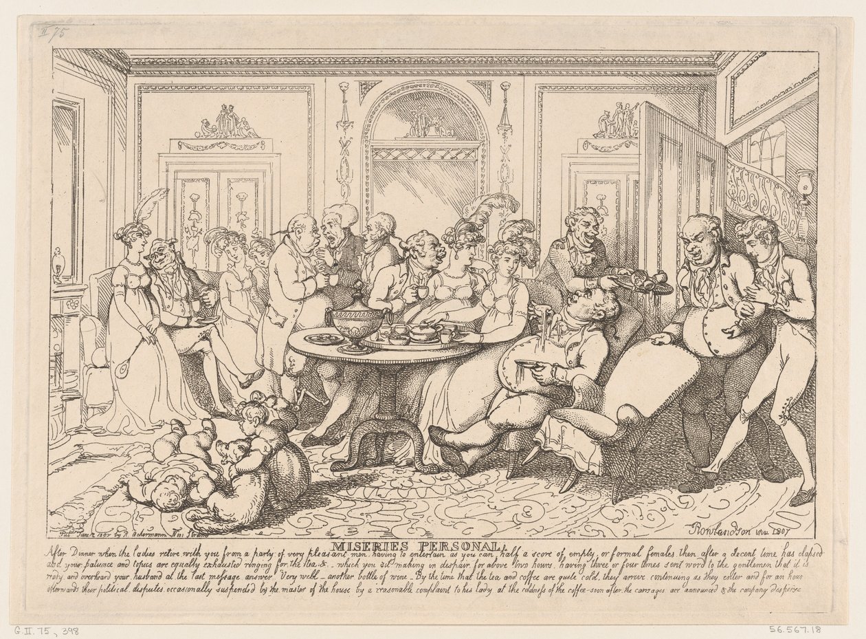 Miseries Personal, 12. kesäkuuta 1807, 12. kesäkuuta 1807. tekijältä Thomas Rowlandson