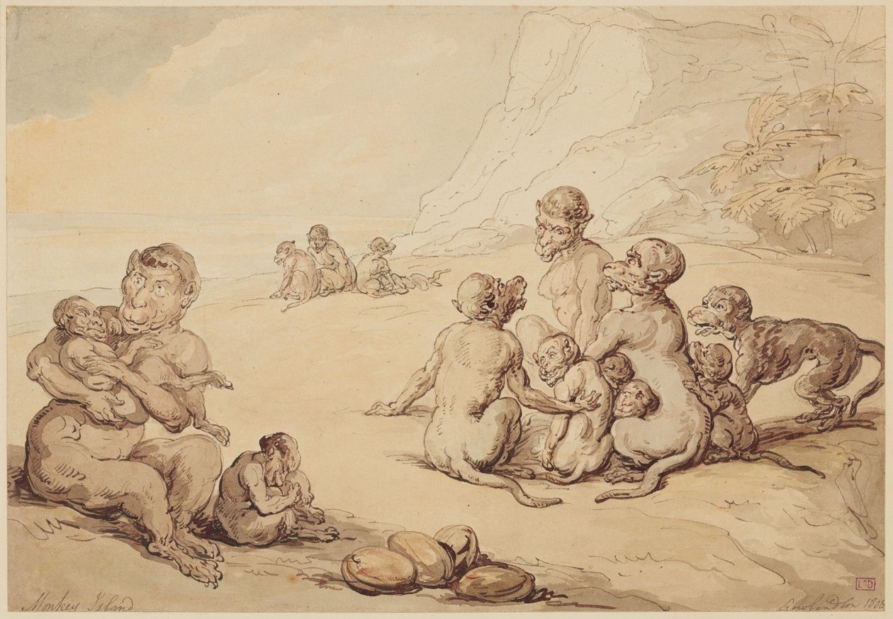 Apinasaari tekijältä Thomas Rowlandson