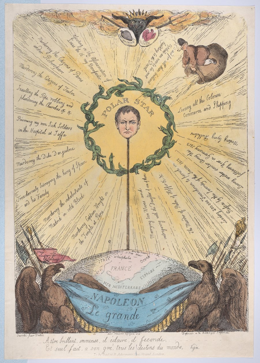 Napoleon Le Grande, 2. joulukuuta 1813, 2. joulukuuta 1813. tekijältä Thomas Rowlandson