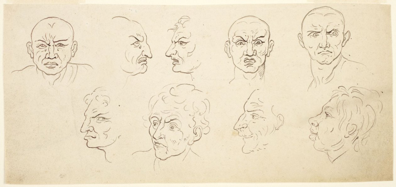 Yhdeksän karikatyyriä tekijältä Thomas Rowlandson