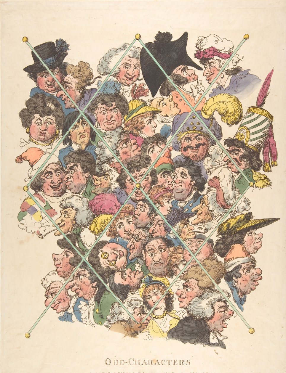 Parittomat hahmot, 16. helmikuuta 1801, 16. helmikuuta 1801. tekijältä Thomas Rowlandson