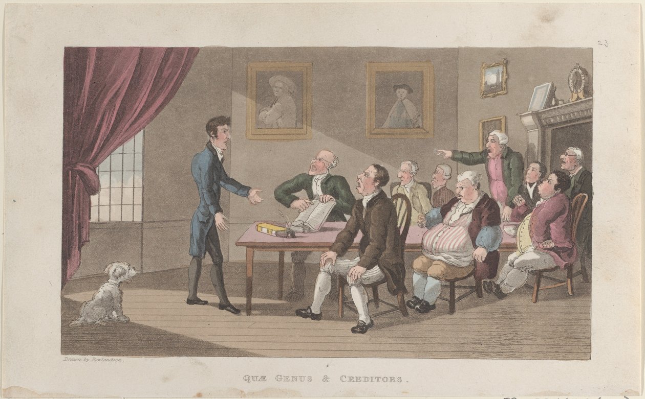 Johnny Quae -suvun historia, The Little Fou..., 1. joulukuuta, tekijältä Thomas Rowlandson
