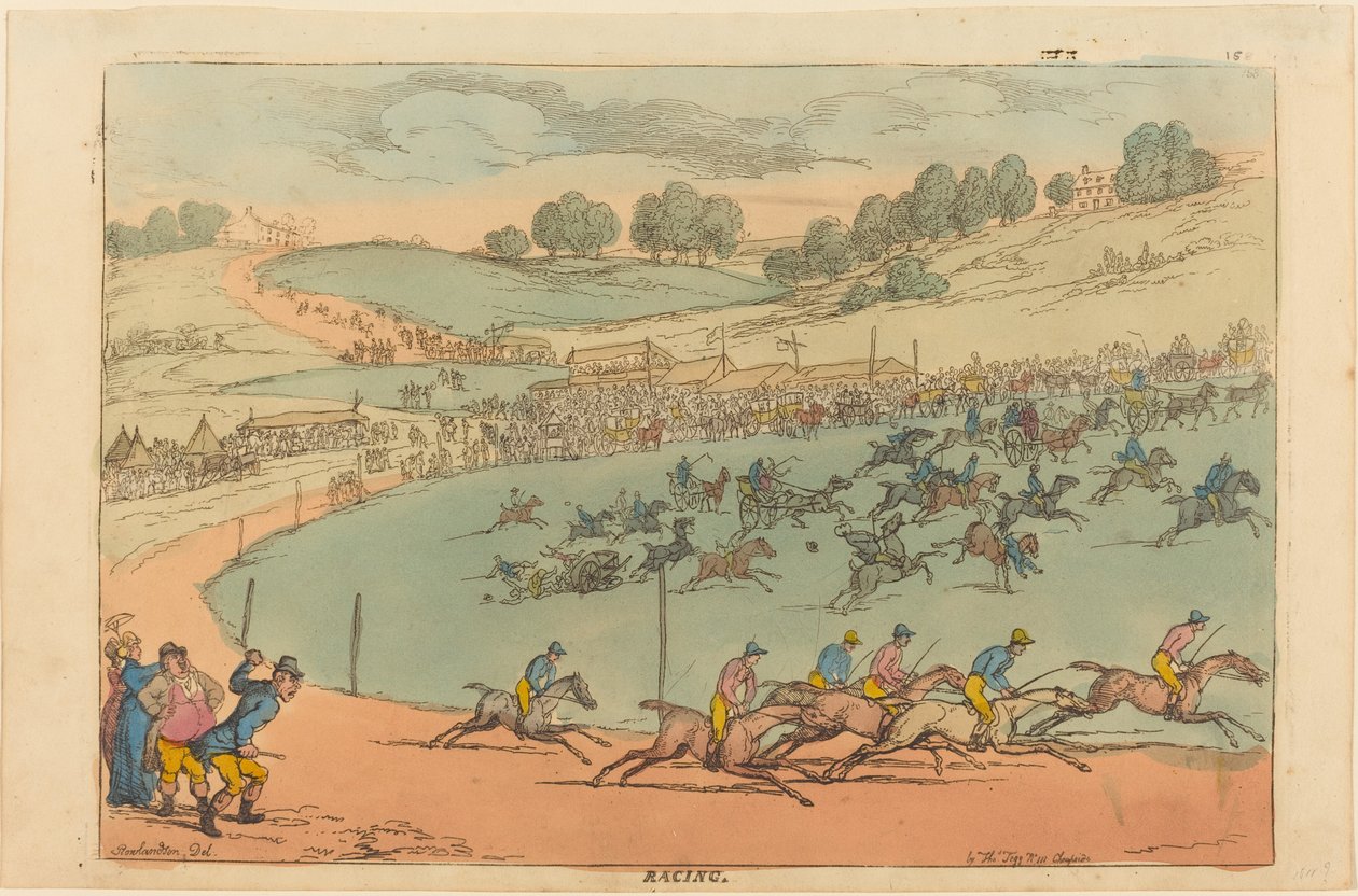 Kilpa tekijältä Thomas Rowlandson