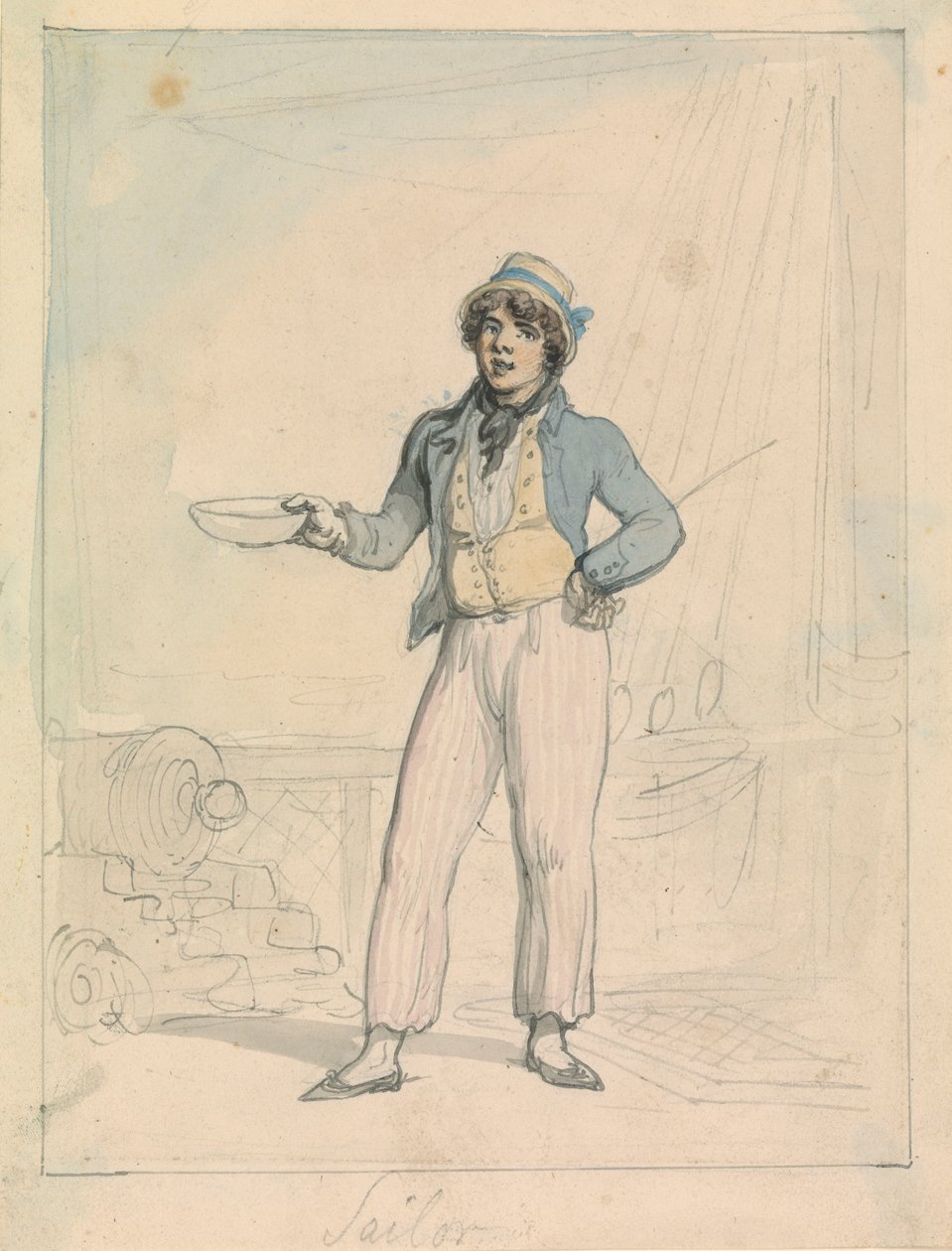 Sailor tekijältä Thomas Rowlandson