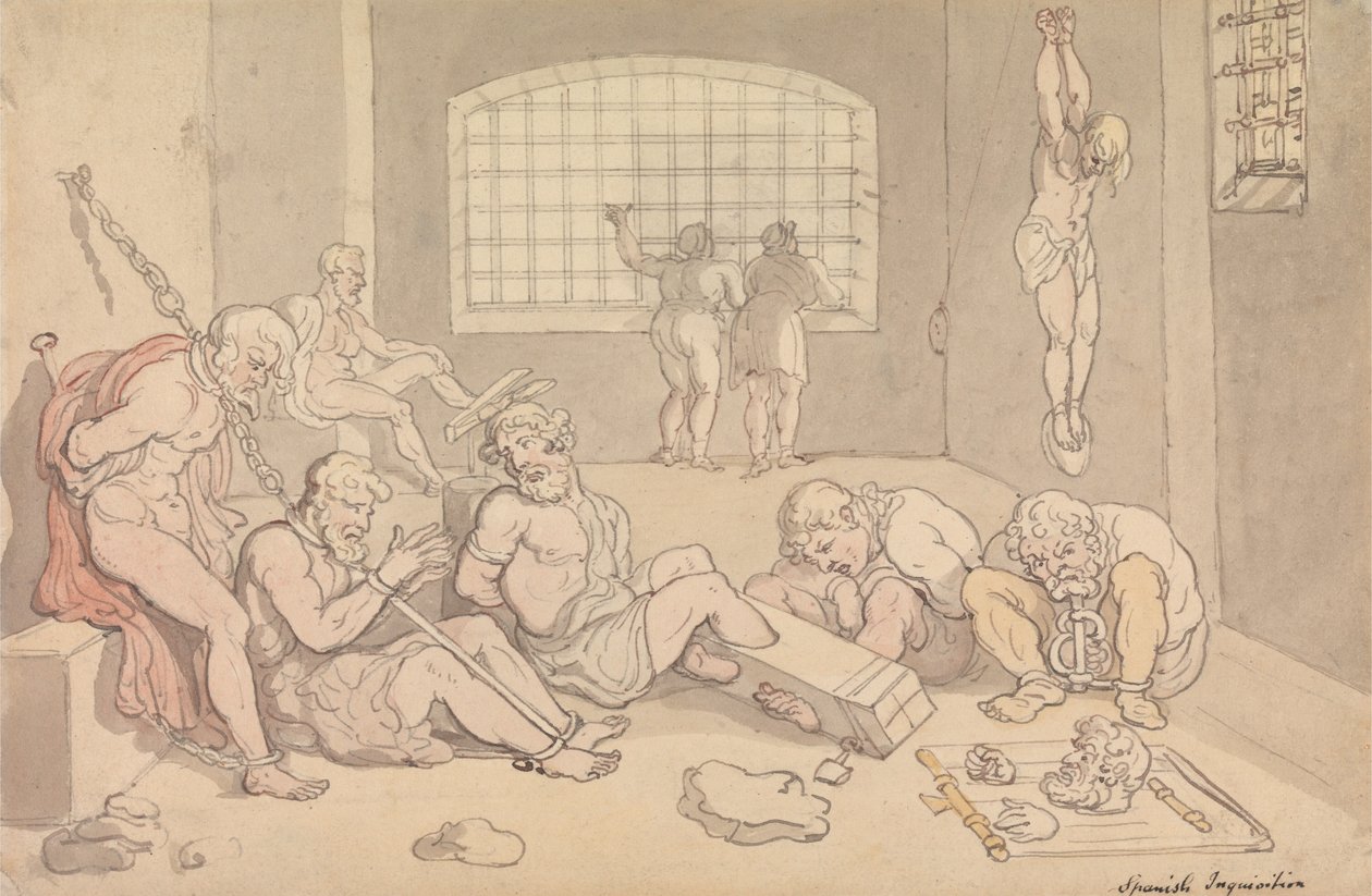 Espanjan inkvisition tekijältä Thomas Rowlandson