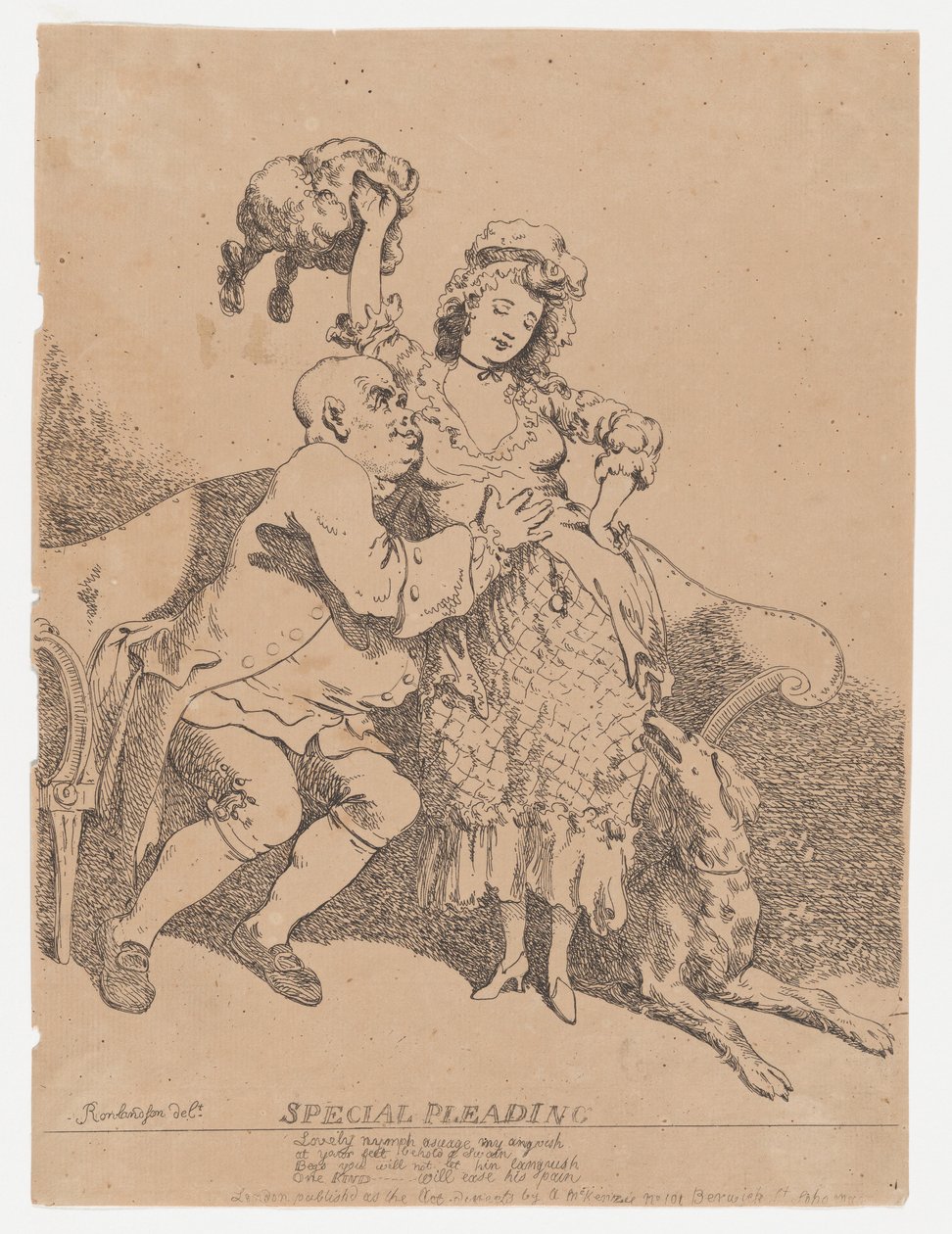 Special Pleading, [maaliskuu 1780]., [maaliskuu 1780]. tekijältä Thomas Rowlandson