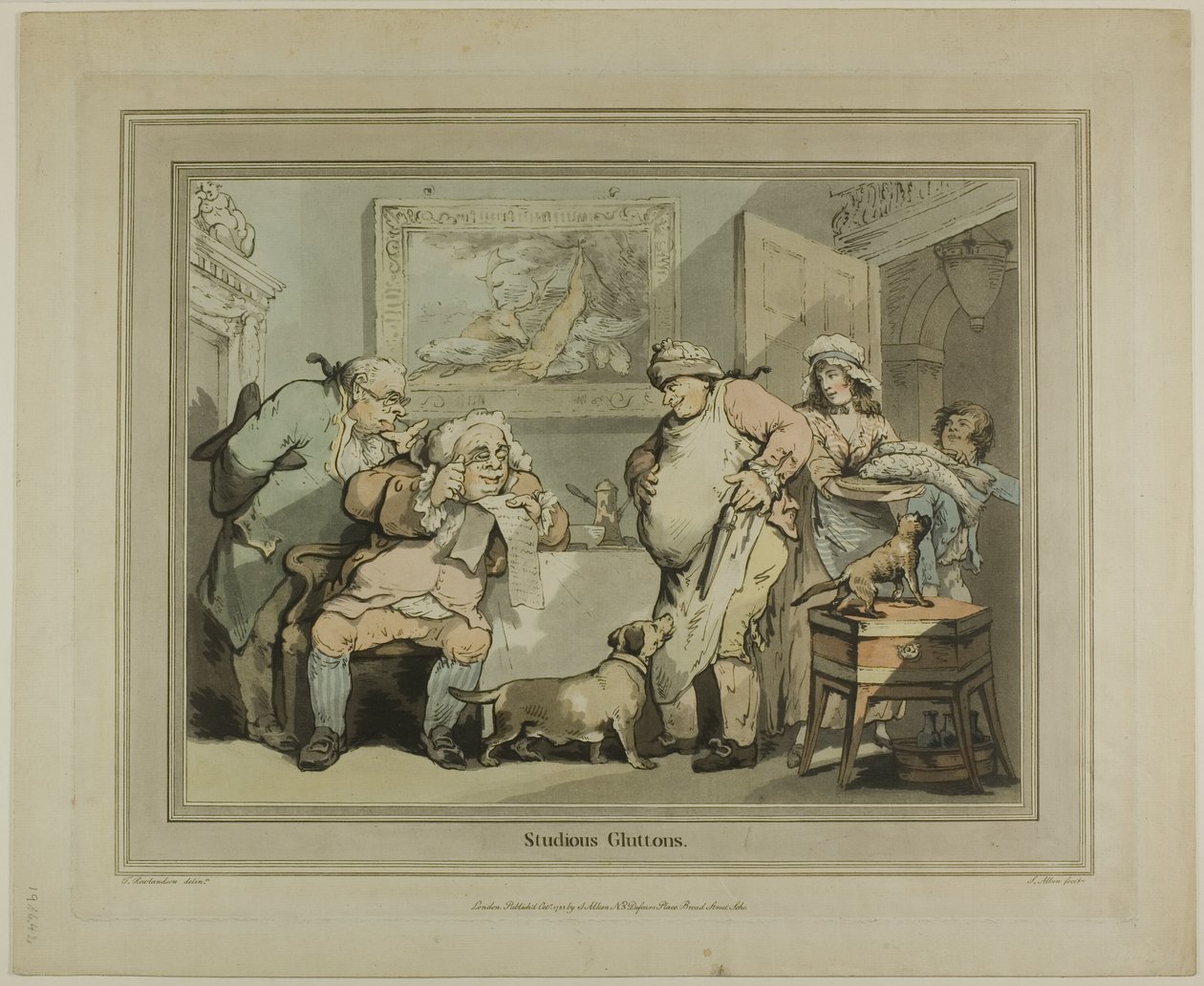 Ammattimaiset ahmattajat tekijältä Thomas Rowlandson