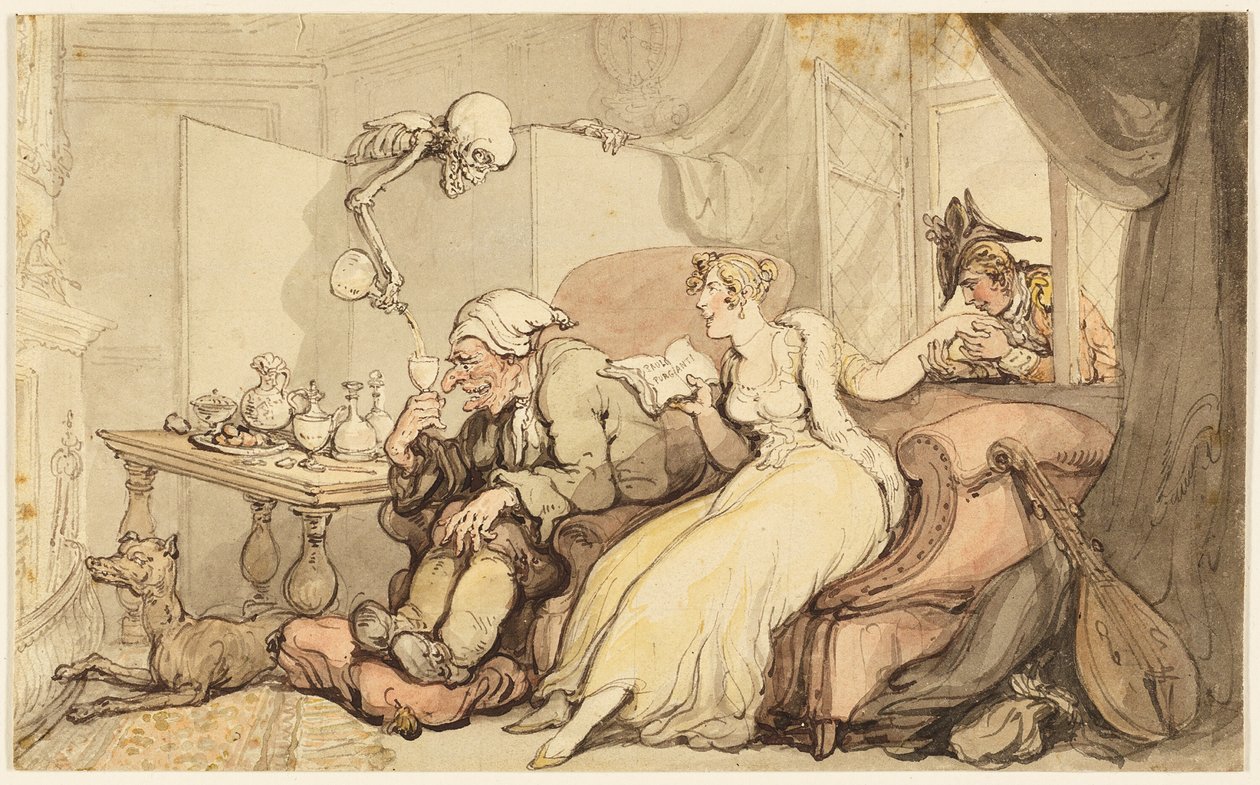 Tutkimus häämatkalle tekijältä Thomas Rowlandson