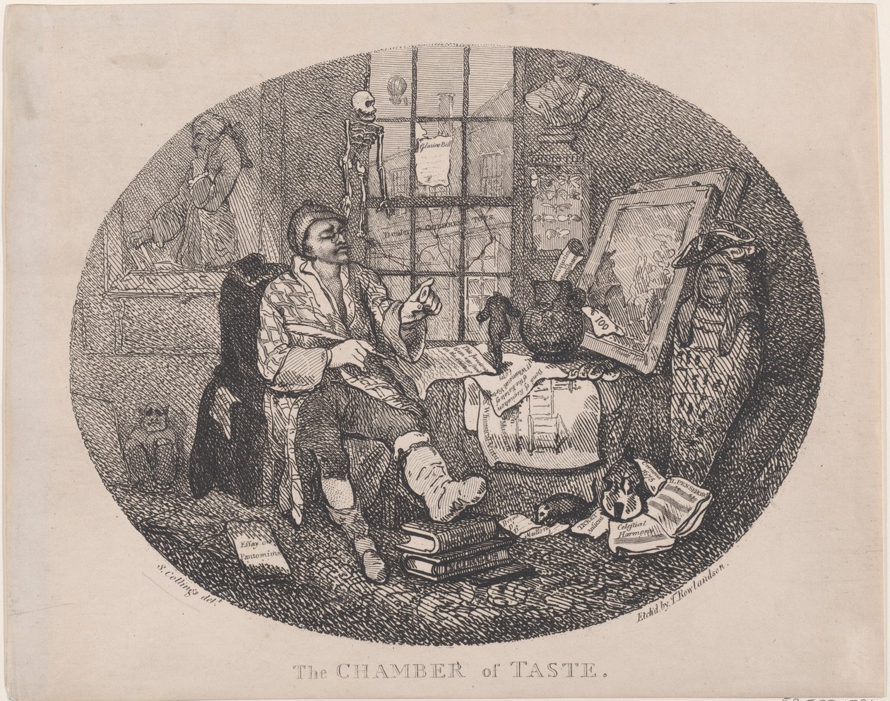 Makukamari, n. 1785, n. 1785. tekijältä Thomas Rowlandson