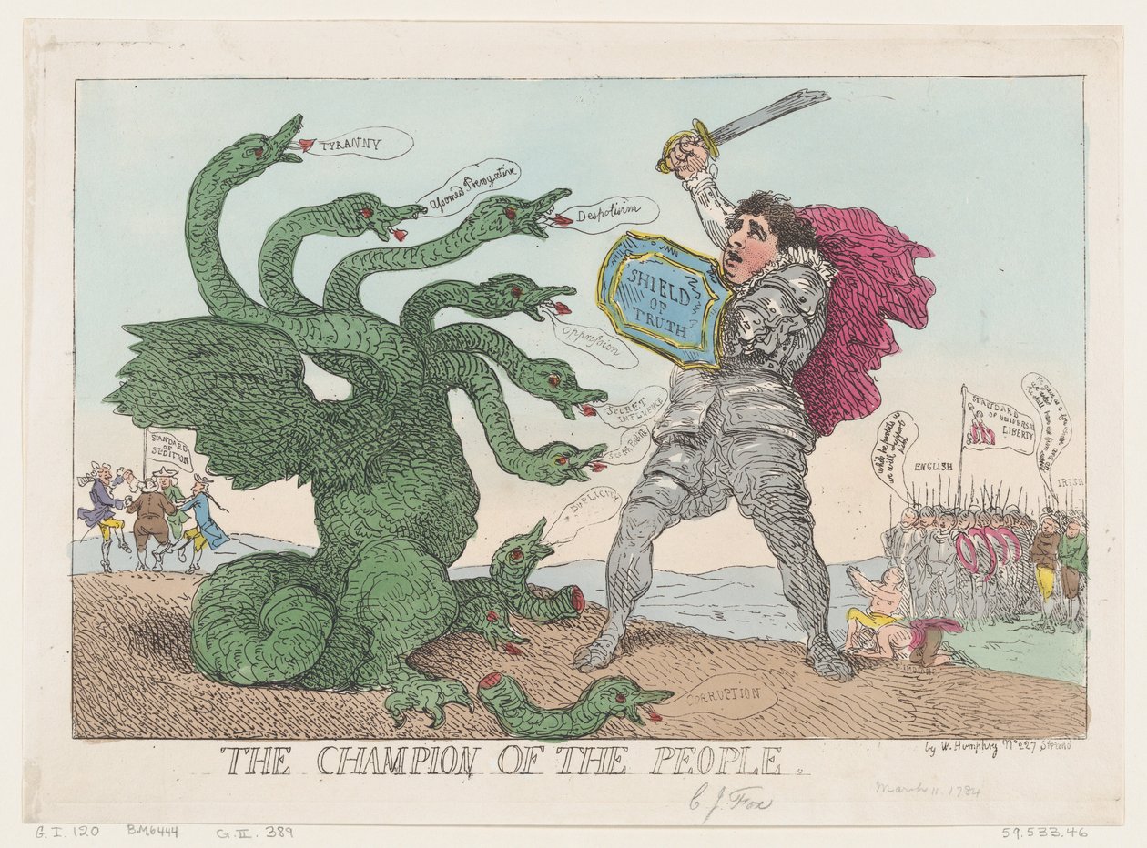 Kansan Mestari, 11. maaliskuuta 1784, 11. maaliskuuta 1784. tekijältä Thomas Rowlandson