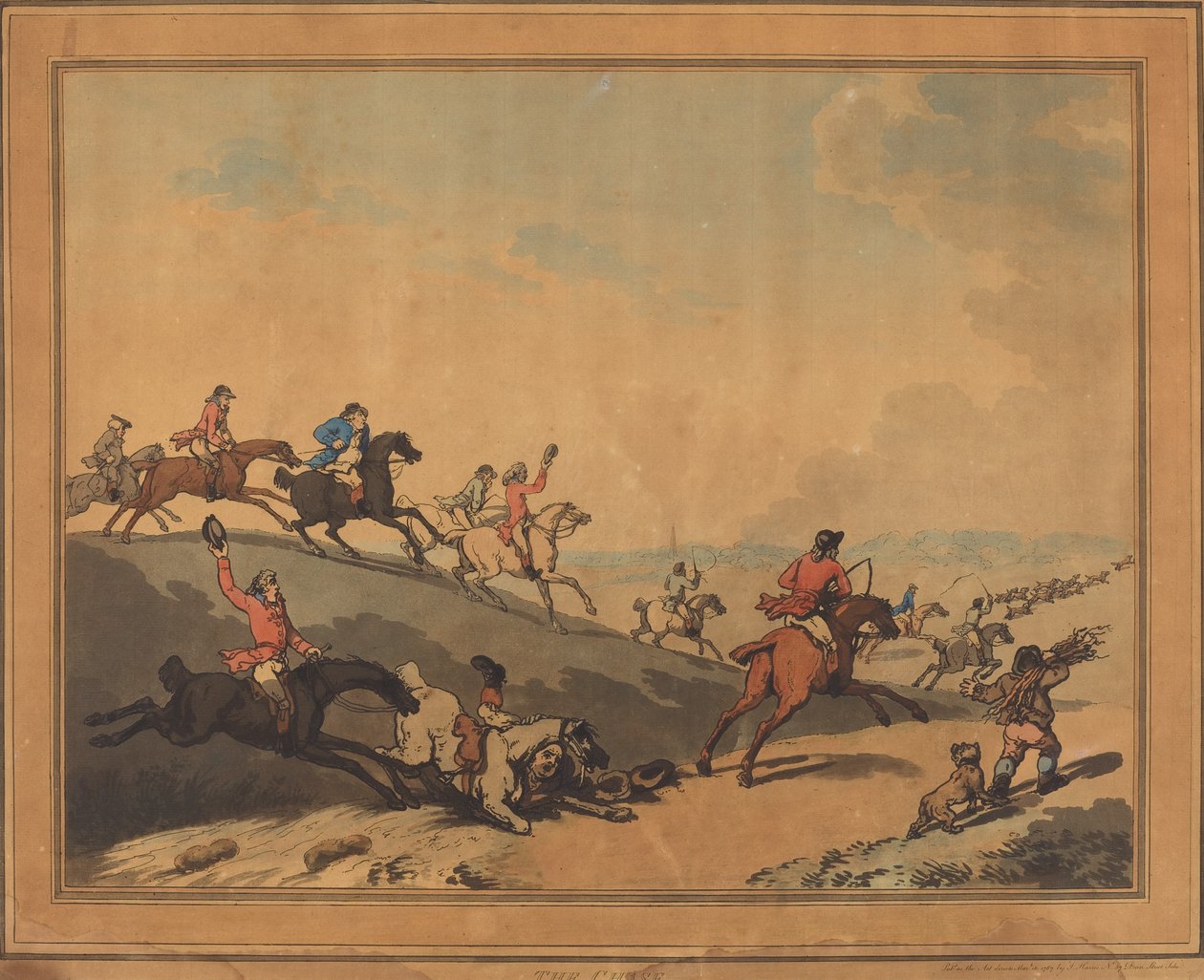 Takaa-ajo tekijältä Thomas Rowlandson