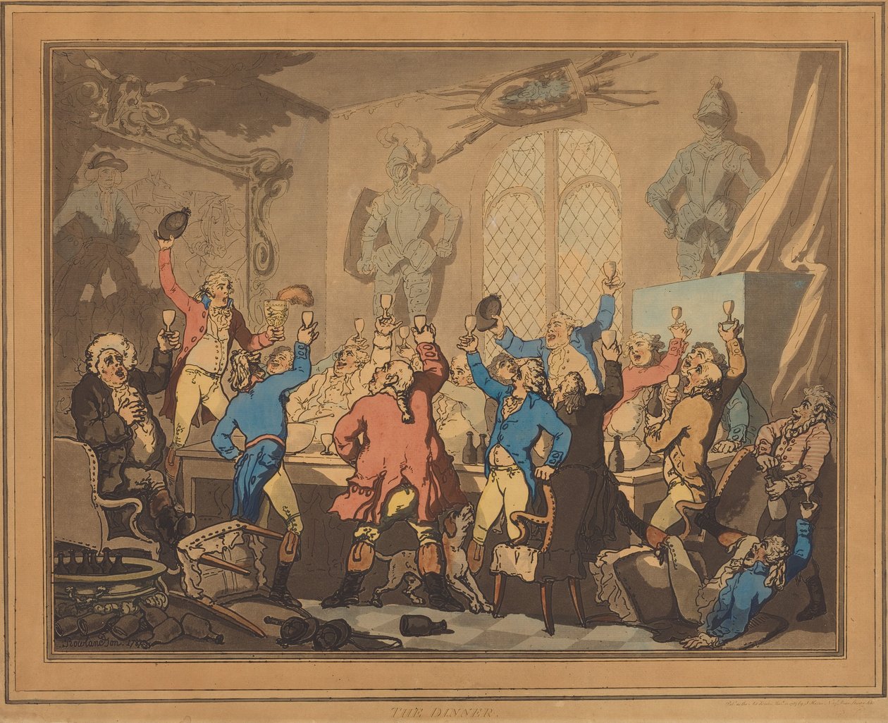 Illallinen tekijältä Thomas Rowlandson