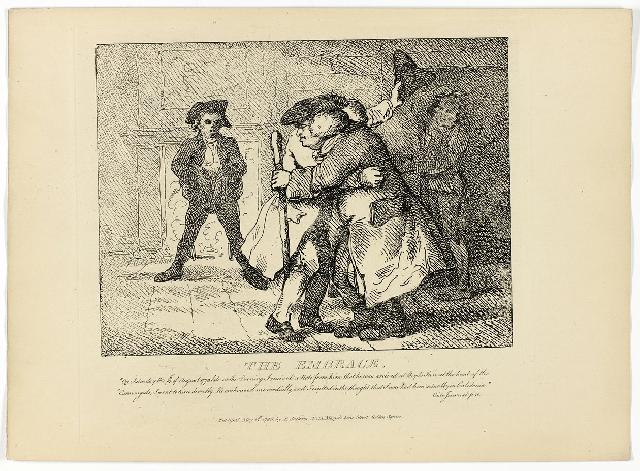 The Embrace, Boswellin Hebridien kiertomatkasta (Boswell