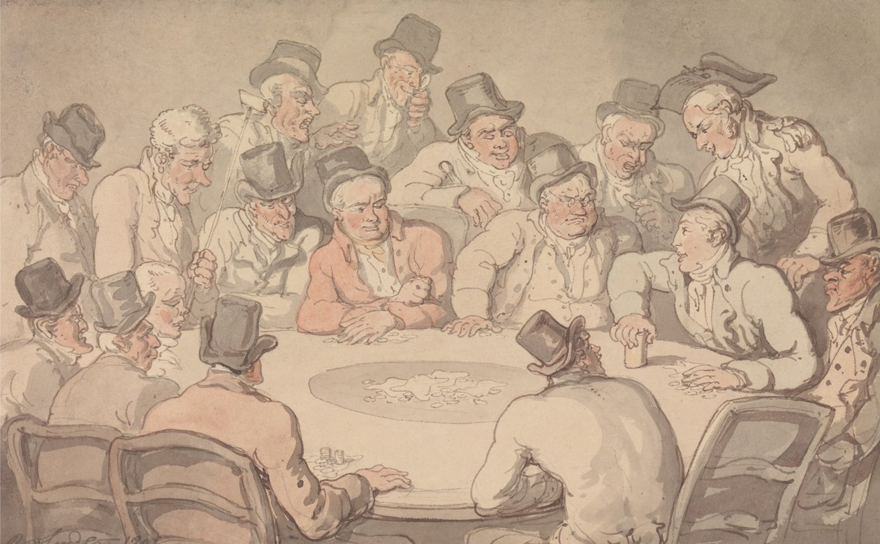 Pelitaso tekijältä Thomas Rowlandson