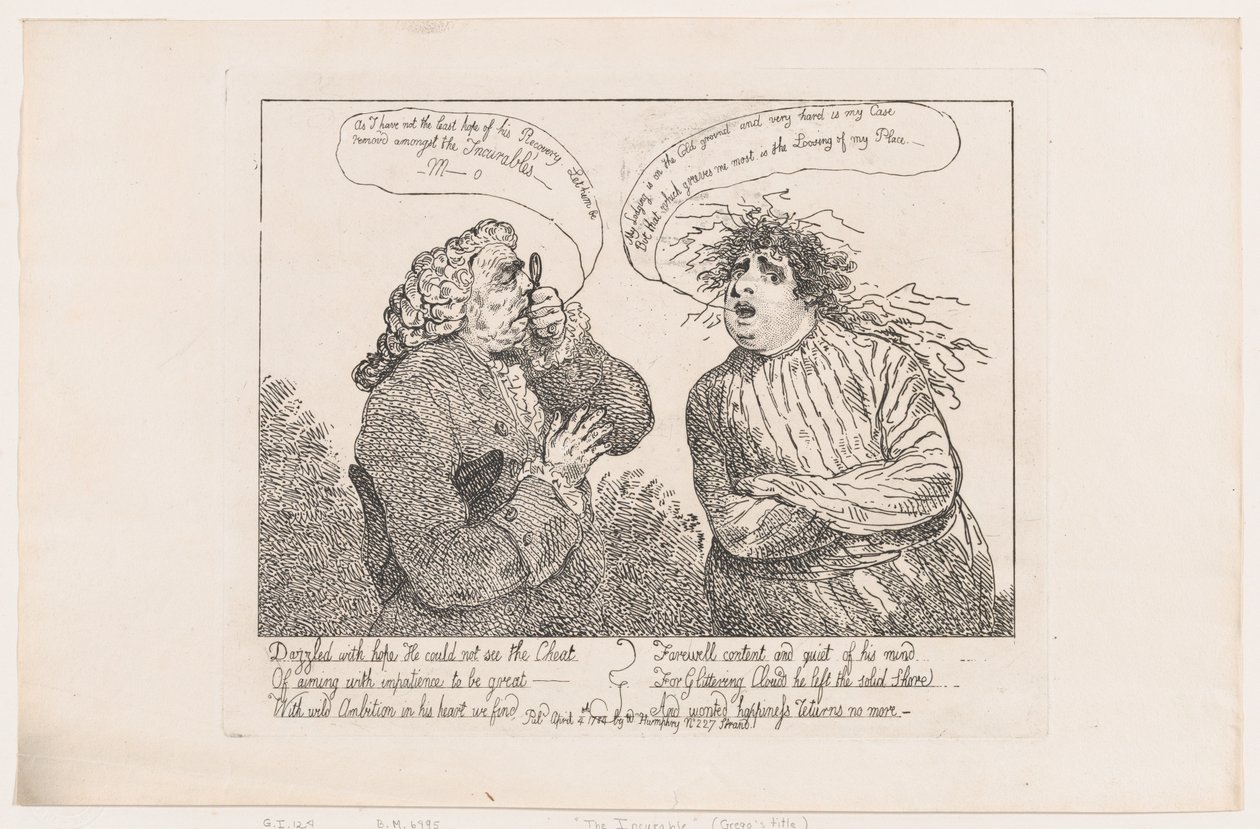 Parantumaton, 4. huhtikuuta 1784, 4. huhtikuuta 1784. tekijältä Thomas Rowlandson