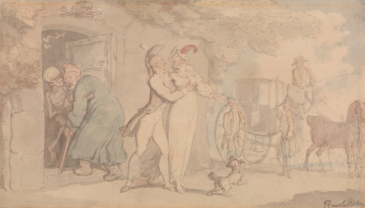 Mausoleumi tekijältä Thomas Rowlandson