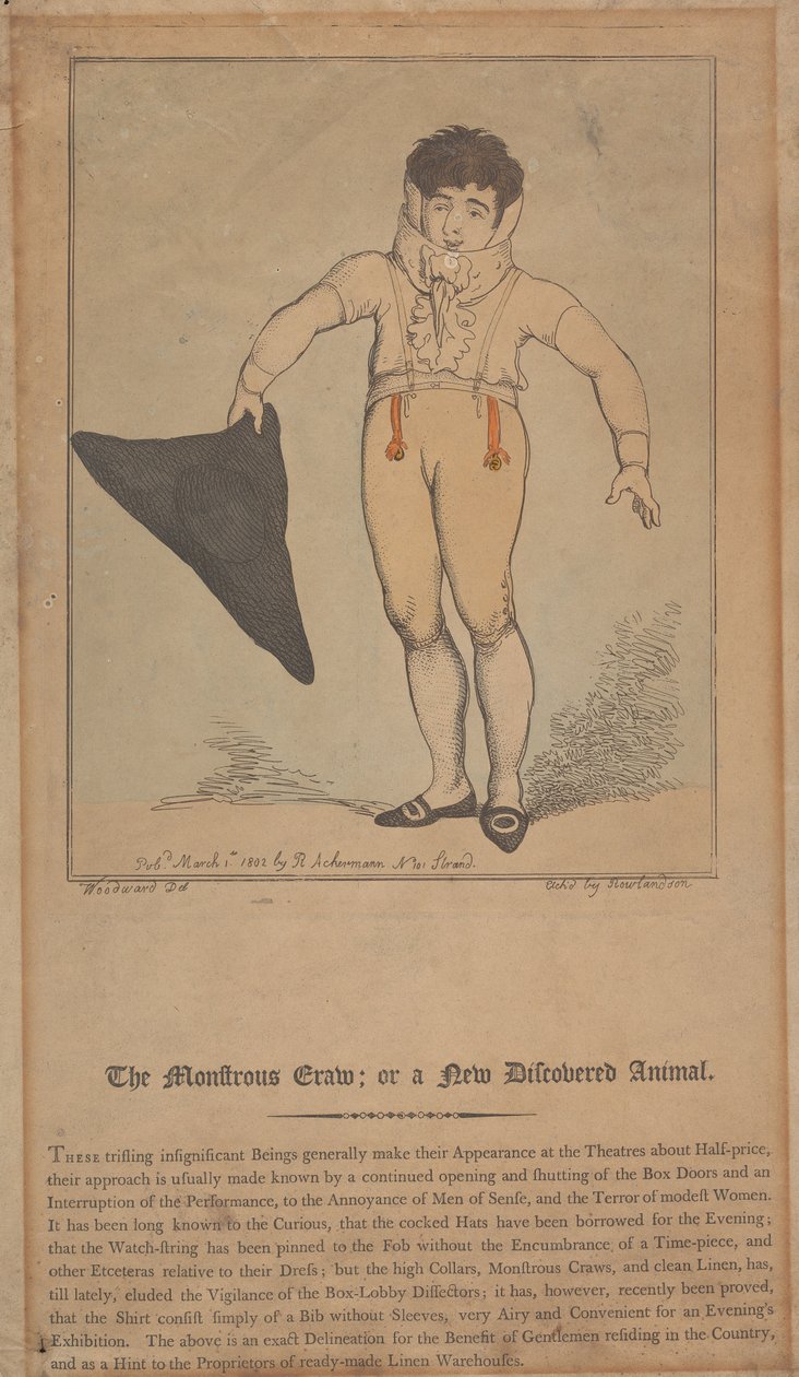 Hirviömäinen matelija; eli äskettäin löydetty eläin tekijältä Thomas Rowlandson