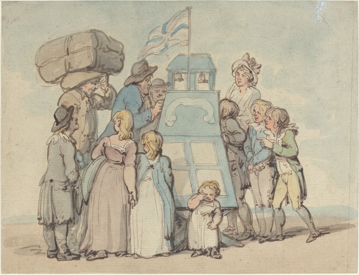 Peep Show tekijältä Thomas Rowlandson