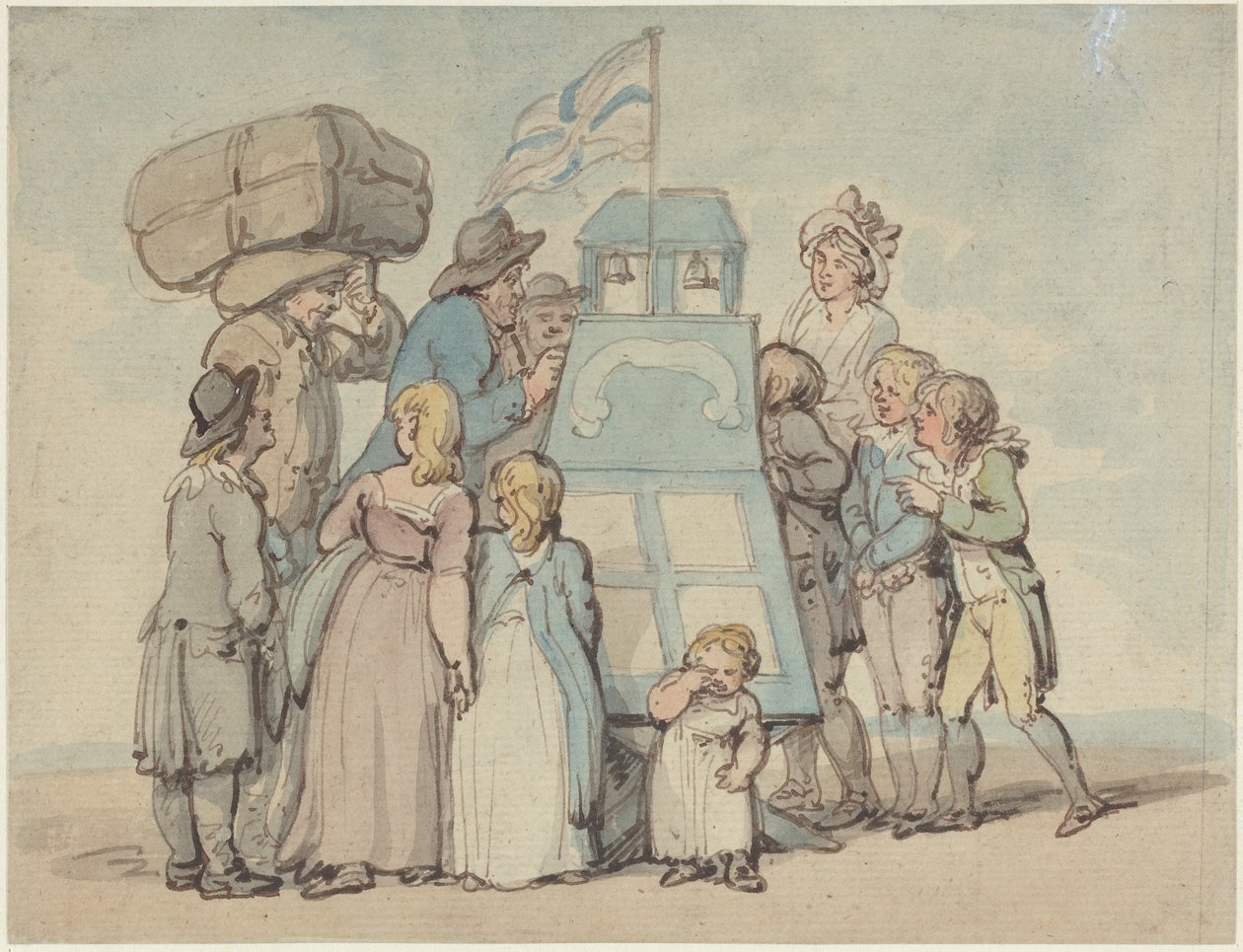Peep Show tekijältä Thomas Rowlandson