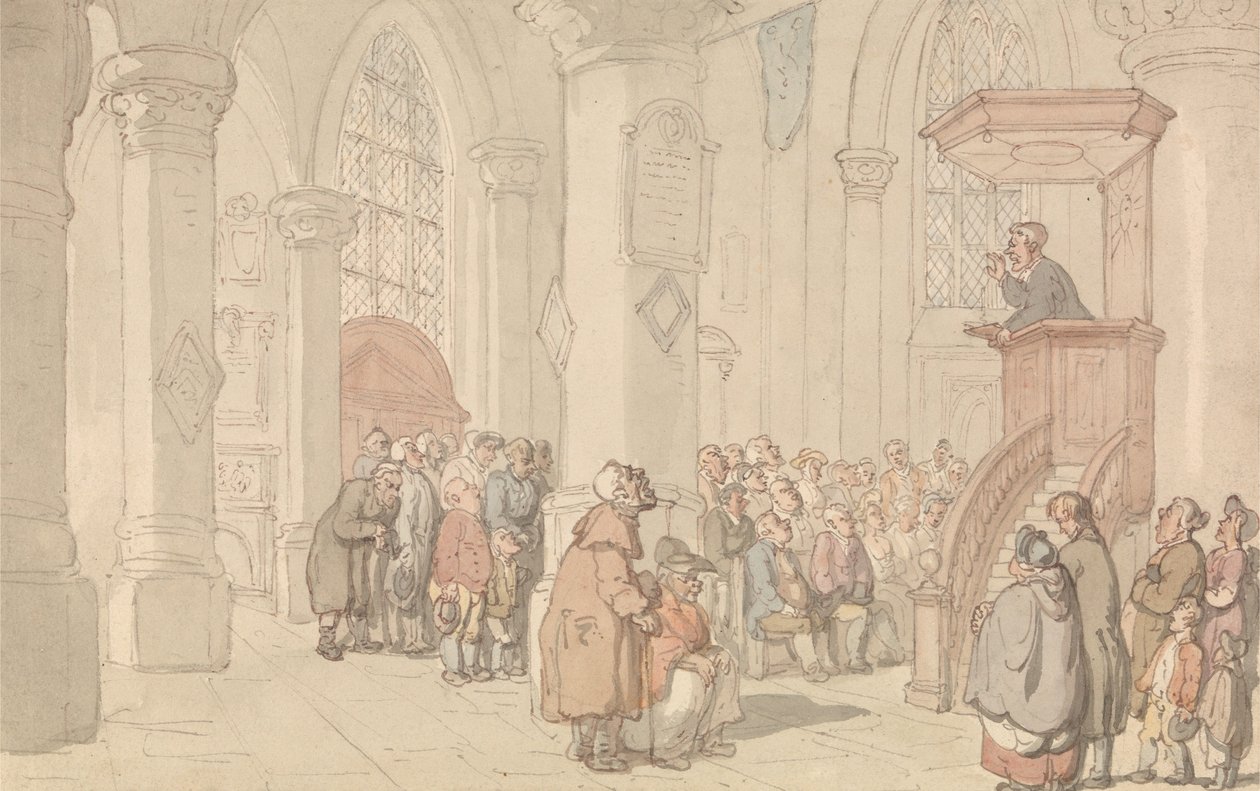 Saarnaaja tekijältä Thomas Rowlandson
