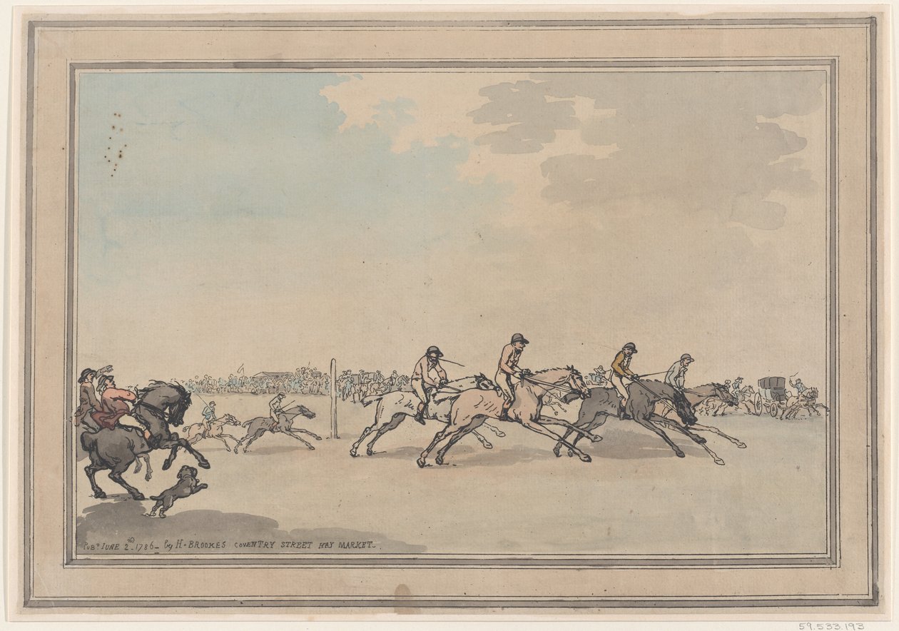 Aloitus, 21. kesäkuuta 1786., 21. kesäkuuta 1786. tekijältä Thomas Rowlandson