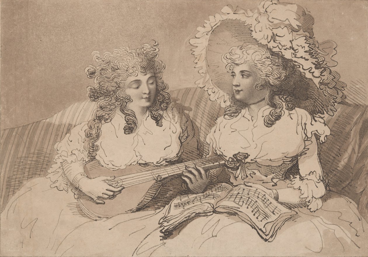 The Syrens, 10. huhtikuuta 1787, 10. huhtikuuta 1787. tekijältä Thomas Rowlandson