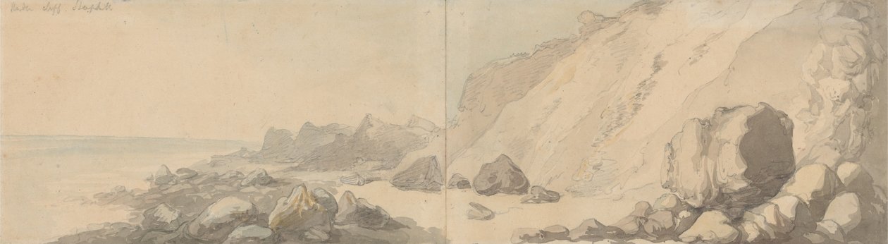 The Undercliff, Steephill, Wightin saari tekijältä Thomas Rowlandson