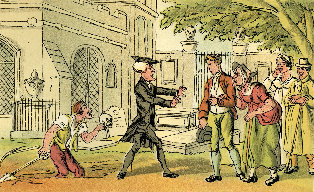 "Kiellot kielletty" tekijältä Thomas Rowlandson