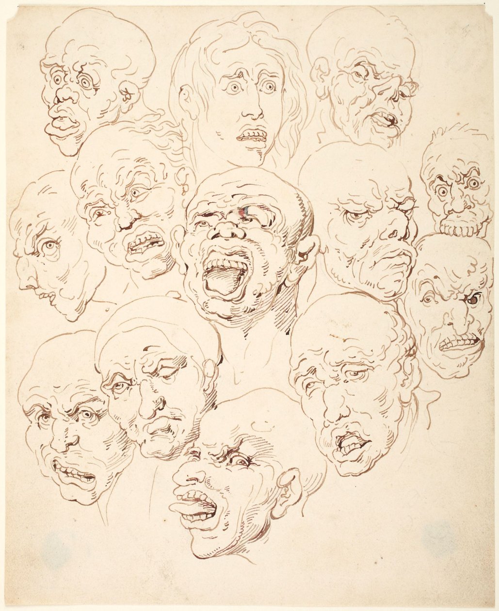 Kolmetoista päätä tekijältä Thomas Rowlandson